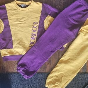 Fiorucci Multi Color Sweatsuit Set